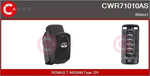 Casco CWR71010AS Schalter Glasheber Renault Group