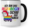 LGBTQI+ Tasse, Ich bin das Regenbogen Schaf der Familie, Gay Pride Geschenk Spruch lustig Motiv Geschenkidee Kaffeetasse outing LGBT queer schwul lesbisch Spruch (Weiß/Schwarz)