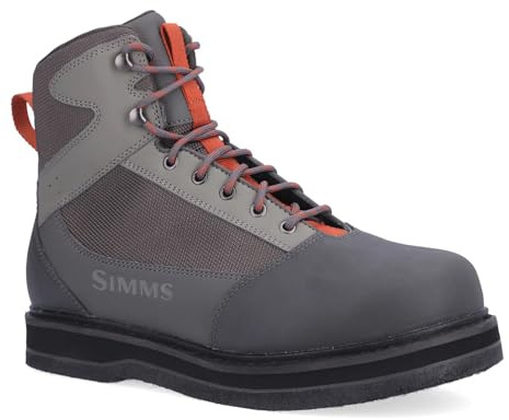 Simms Stivali da pesca con suola in feltro tributario – Stivali da pesca per adulti di alta qualità con maggiore trazione e comfort