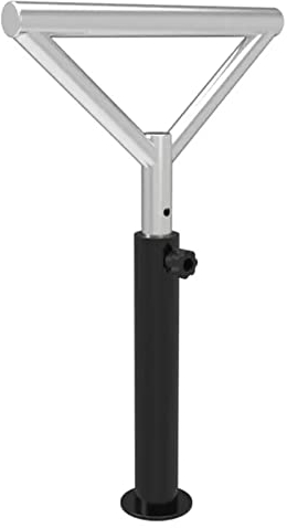 AHDFY Kettlebell Verstellbar, Kettlebell Adjustable, Kettlebell Griff Für 50mm Hantelscheiben, Bis 100Kg Belastbar, Stahl - Kugelhantel, Schwunghantel, Hanteln, Gewichte, Krafttraining,A