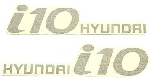 Hyundai 9999Z057045 Dekorfolie i10 Schriftzug Folie, grau