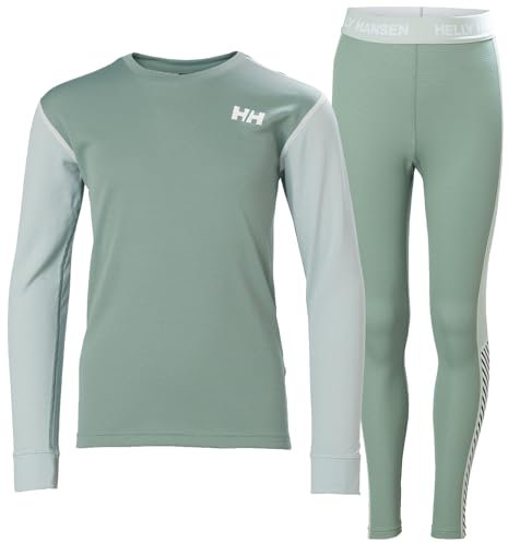 Helly Hansen Junior Unisex Jr HH Lifa Active Set, Kaktus, 16