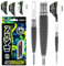 RED DRAGON Ikon 1.1 25 Gramm Professionelles Wolfram Steeltip Dart Set mit Flights und Schäften