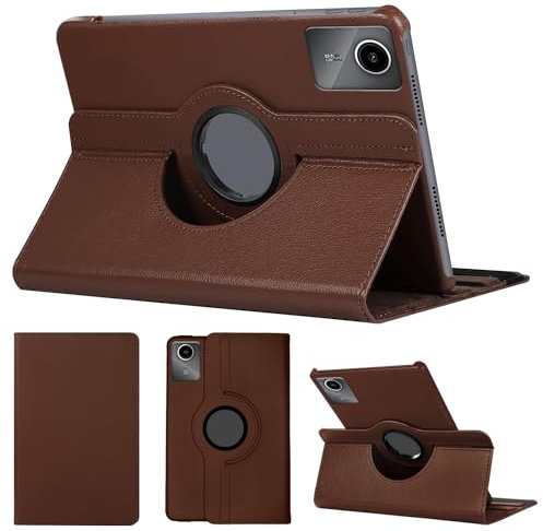 SWEIMEN Étui Rotatif pour Lenovo Tab M11 (11 Pouce) Tablette Housse de Protection avec Réveil Automatique Rotation Coque