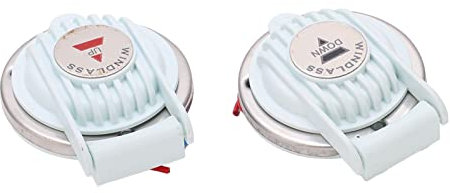 Interrupteur au Pied de Guindeau de Bateau Marin, 2 Pièces Interrupteur au Pied de Guindeau Antirouille Interrupteurs au Pied Haut et Bas pour Bateau