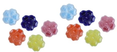 OUNONA 10 Piezas Soporte para Palillos De Sushi Contenedor para Palillos Soporte para Palillos De Cereza Soporte para Palillos Japoneses Lindo Soporte para Palillos Accesorios para