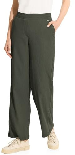 CECIL B377754 Pantalones de Pierna Ancha con Estructura, Cool Khaki, XLW x 30L para Mujer