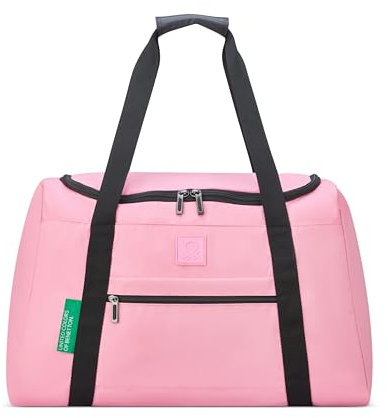 United Colors of Benetton Now Faltbare Seesack, Pink, Carry-On 21 Inch, Jetzt! Faltbarer Seesack