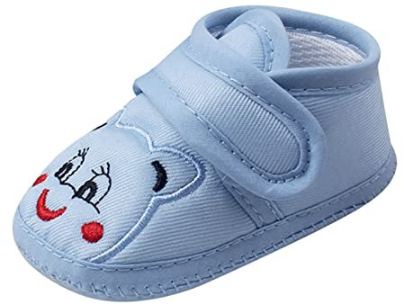 Genérico Bebé Zapatillas Antideslizantes de Primeros Pasos Zapatos Bebé Niña Niños Primeros Pasos Ligero y Cómodo, puiHmDfJ4