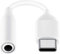 USB C to 3.5mm Headphone Jack (White) Adapter compatiable for iPhone 15, USB C to Aux Audio Dongle Cable Cord Compatible with iPad Pro/Samsung Galaxy/Pixel, Type C Devices