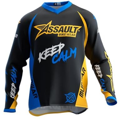 MTB Langarm Trikot für Herren, Mountainbike Shirt,Motocross-Shirt, Langärmelige Schnell Trocknende Kleidung,Trikots Atmungsaktiv