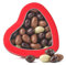 Walnut Tree Heart-Shaped Tin – Gourmet Brazil Nuts Gift, Chocolate Covered – Hand Packed–Great Taste Award Winner – Luxury Gift Selection, Birthday, Anniversary, 300g
