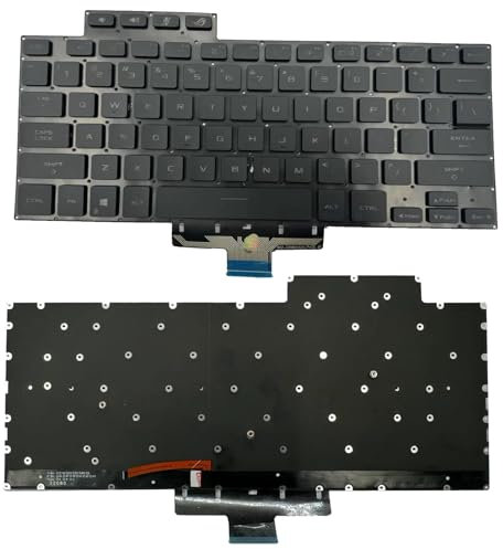 WFSZBP Tastatur mit Hintergrundbeleuchtung für ASUS ROG Zephyrus G15 GA503 GA503Q GA503QS GA503QR GA503QM & ROG Zephyrus M16 GU603 GU603H Series Laptop, ROG Zephyrus G15 GA503 RGB