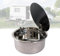 YLLSMGS Fregadero Cocina Lava Loicas Cozinha para Caravana Fregadero de Un Solo Cuenco con Grifo Plegable y Tapa Accesorios