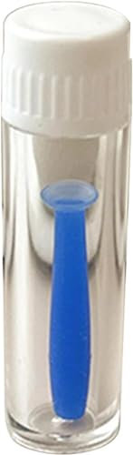 Herramienta de silicona suave azul para lentes de contacto para lentes blandas y duras, accesorio multiusos, herramienta auxiliar suave para lentes de contacto, práctico cuidado de lentes de contacto