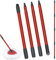 Mop Handle Replacement, Compatible with Vil-EDA Sp-in Tu-rbo Mop, 4 Section 30 to 55 Brooms Stainless Steel Mop Pole for Floor Clean