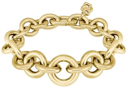BOSS Jewelry Gliederarmband für Damen Kollektion LIVE STATEMENT in Gelbgold - 1580736M