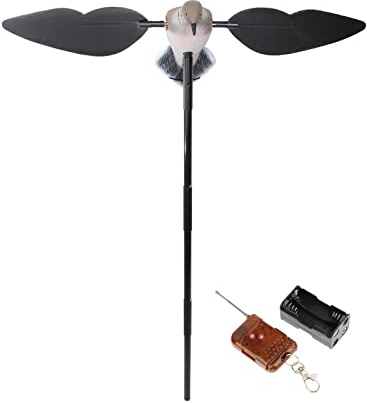 Courtieyeardceastea Motorisierte Taubenköder, magnetischer Flügel, für den Garten, Schädlingsbekämpfung im Freien