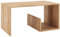 Vicco Couchtisch Lonar, Couchtisch mit der Ablage, Goldkraft Eiche, 80 x 46.6 cm