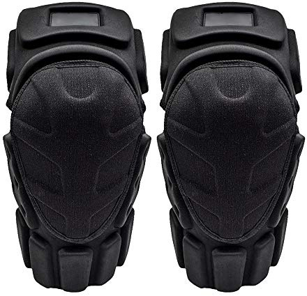 DUMRALBQE Rodilleras Mens Heavy Duty Profesional Gel Rodilleras Lucha monopatín para Equipos de Protección