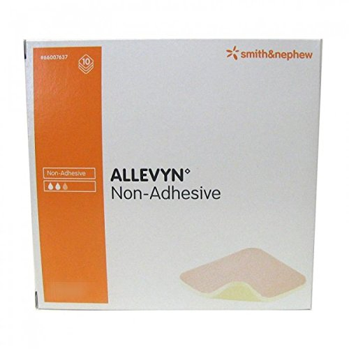 ALLEVYN Non-Adhesive 10cm x 10cm x10 Advanced Foam Wound Dressings 66007637