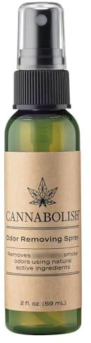 Cannabolish Geruchsentfernungsspray 236ml | Entfernt Hanfrauch Tabakgerüche Reisegröße