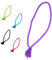 NETPROSHOP Pferde Halsring als Balancezügel, Baumwolle, auch Westernreiten Shetty Pony Cob Full, Groesse:Pony, Farbe:Pink