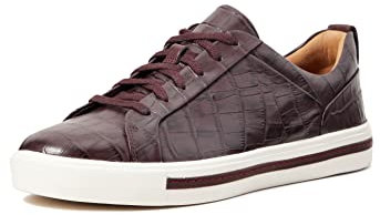 Clarks Un Maui Lace, Zapatillas Mujer, Rojo (Red), 36 EU