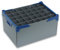 Champagne & Prosecco Flute Storage Box 35 Cells for Glass or Item Max Width 65mm, Glass or Item Max Height 245mm, Lid Included.