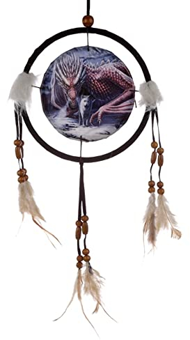 Puckator Lisa Parker – Ehering Dragon & Wolf 16 cm