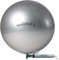 Tonkey PEZZI Ball Standard 75 cm Silber Gymnastikball Sitzball inkl. Pezziball Pumpe