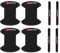 FUBESK 8pcs Auto Door Handle Bowl Sticker Cover Guard,Car Door Handle Bowl Sticker Protector Anti Scratch Cover Accessories Trims