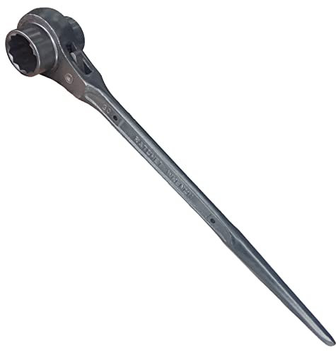 WEDO Steckschlüssel,Schlagratschenschlüssel,40 Chrom-Vanadium-Stahl Stecknuss-Adapter,41X46mm,Länge mm,Schraubenschlüssel,Schwarz,Korrosionsbeständig