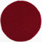 Muratap Teppich Wohnzimmer Modern - Loca Shaggy - Hochflor Teppich Weich und Warm Schmutzabweisend und Pflegeleicht Wohnzimmerteppich - Große: 200 cm - Rund - Farbe: Rot