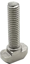 KLAK 30 - Hammerkopfschraube T-Schraube M6 25mm Nut 8 Aluprofil 30-er 10 Stück