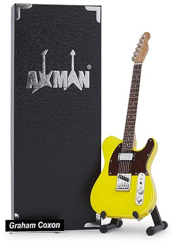 AXMAN Graham Coxon - Miniatur-Gitarren-Replik - Musikgeschenke - handgefertigte Verzierung