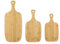Progress by WW BW11728 Chopping Board Set, 3 Piece Oil-Finished Bamboo Set, FSC® Certified Bamboo, Protect Worktops, Multiple Sizes, Charcuterie Board, Prepare/Serve, Meat, Cheese, Fruits, Wood