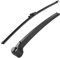 Scheibenwischer Set Golf 5, Auto Heckscheibenwischer Schwarz, Heckscheibenwischer für Vw Golf 5, Ersatz Heckwischerarm Wischerarm Hinten + Scheibenwischer Wischer Set für 2002-2009 VW Polo MK4