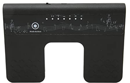 Fockety Page Turner Pedal, Bluetooth Rechargeable Silent Wireless Music Page Turner, Multifunktions-Keyboard-Pedale Fußschalter mit Anti-Rutsch-Gummi, für Tablets Smartphones App