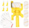 Fhjsyeirly 11Pcs Paint Roller Brush Set Multifunctional Hand- Clean-Cut Paint Edger Roller Brush Portable Tool