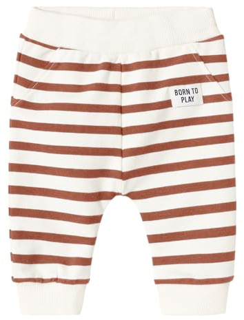 NAME IT Unisex Baby Sweatpants Baked Clay 56