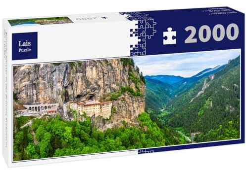 Lais Puzzle Sumela-Kloster in der Provinz Trabzon in der Türkei 2000 Teile Panorama