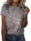 Generico Maglietta Donna Lunga Scollo V Camicia Seta Elegante Fiori Crop Top Nero Magliette Bianche E Nere Cotone Fucsia Sportiva