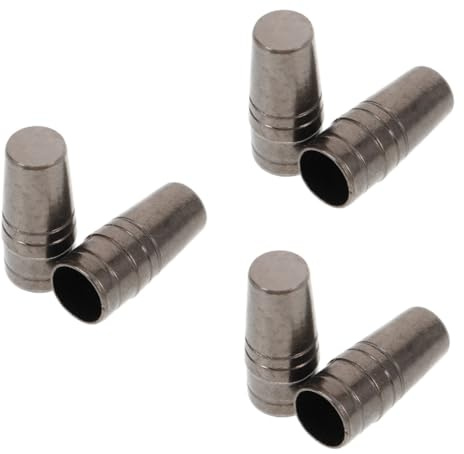Supvox 6 Stück Metall Schirmspitzenabdeckung 9Mm Ersatzteile Für Regenschirme Endkappen Für Sonnenschirme Schutzkappe Aus Metall Für Schirmzubehör Kratzschutz Für Stockschirme