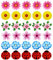 30PCS Fly Stickers Trap Indoor for Windows, Fruit Fly Killer Catcher Indoor for the Home, Fly Sticky Traps Papers Killers Indoor for Home Insect Flies Use (Colorful)