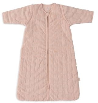 Jollein Schlafsack Baby - Miffy Jacquard, Wild Rose - 110 cm - Baumwolle, Polyester - 2.5 bis 3.5 TOG - Abnehmbare Ärmel - OEKO-TEX Zertifiziert - Baby Schlafsack