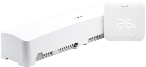 revolt Heizungs Thermostat WLAN: WLAN-Fußbodenheizungs-Controller-Steuerung mit Master-Thermostat & App (Thermostat Fußbodenheizung 230V, Raumthermostat Digital Unterputz, Zeitschaltuhr)