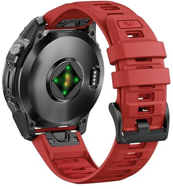 ANBEST Correa para Garmin Fenix 5/7/6/8 47mm, Correa Silicona 22mm Quick-fit para Fenix 6 Pro/7 Pro/5 Plus/Forerunner 965/955/945/935