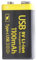 YUGSHNKFC 9V 6F22 Battery 800mAh/1100mAh Rechargeable With Type C Cable For Electronic Enthusiasts And More