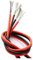 EZAGBPJK Cavo parallelo rosso e nero in silicone flessibile 2P 28/26/24/22/20/18/16/14/12/8AWG 0,08mm2-8mm2 perfection(2P 18AWG 0.75mm2)